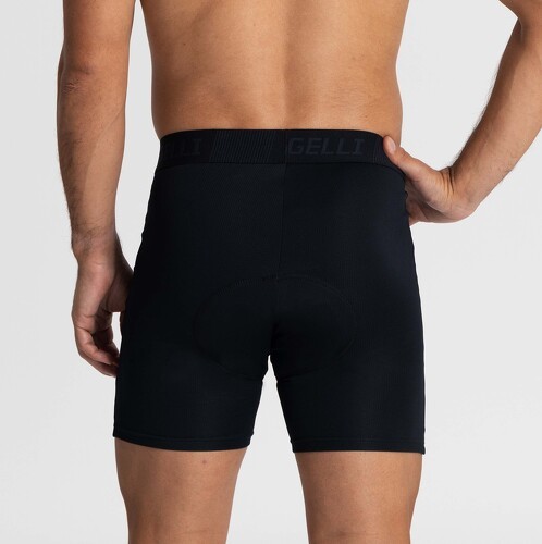 Rogelli-Sous-Short Velo Avec Peau Boxer For Men - Homme - Noir-3