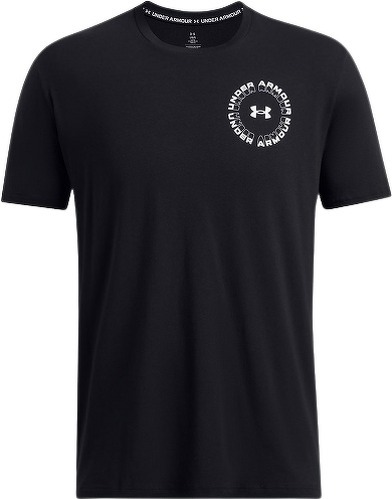 UNDER ARMOUR-T-shirt Under Armour pour homme motif radial UA Wordmark noir-0