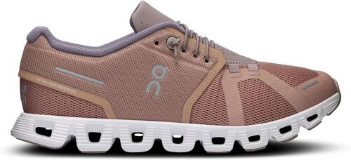 On-On running cloud 5 rosebrown et fog chaussures de running-0