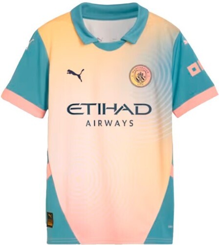 PUMA-Puma Enfant Manchester City Quatrième Kit 2024-2025-2