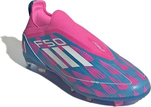 adidas-Chaussures de football sans lacets enfant adidas F50 Pro FG-2