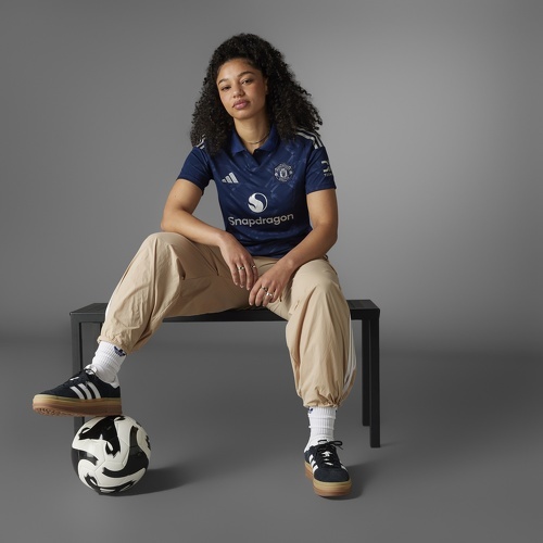 adidas-Maillot Extérieur femme Manchester United 2024/25-2