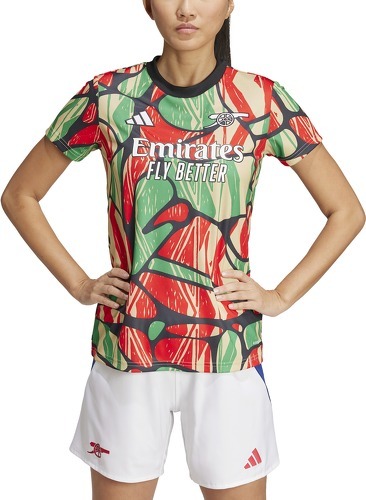 adidas-Maillot Prematch femme Arsenal 2024/25-3