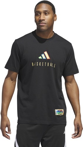 adidas-T-shirt adidas Worldwide Hoops Logo Performance Graphic-2