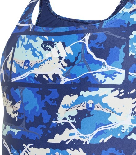 adidas-Maillot de bain 1 pièce fille adidas Graphic-3