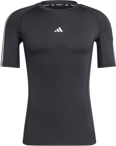 adidas-Maillot de compression adidas Techfit 3-Stripes-0