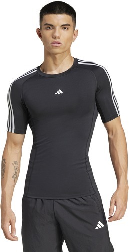 adidas-Maillot de compression adidas Techfit 3-Stripes-1