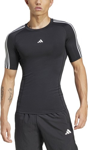 adidas-Maillot de compression adidas Techfit 3-Stripes-3