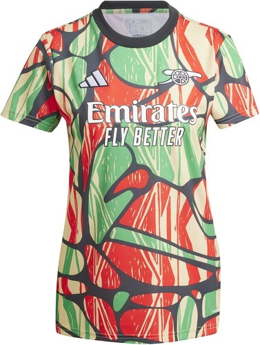 adidas-Maillot Prematch femme Arsenal 2024/25-0