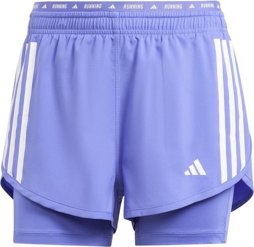 adidas-Pantaloncini 2 In 1 Adidas Own The Run 3 Stripes-1