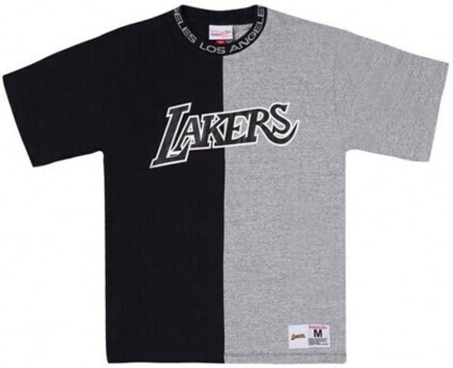 Mitchell & Ness-T-shirt Los Angeles Lakers nba split color-0