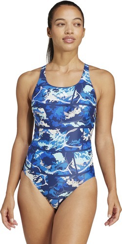 adidas-Maillot de bain 1 pièce dos en C femme adidas Graphic-2