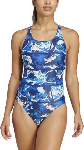 adidas-Maillot de bain 1 pièce dos en C femme adidas Graphic-3