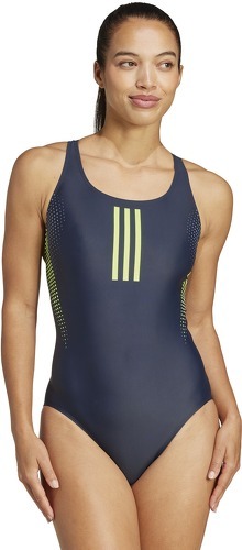 adidas-Maillot de bain 1 pièce dos en V femme adidas 3-Stripes Graphic-2