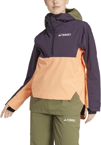 adidas-Veste à capuche femme adidas Terrex Xperior-4