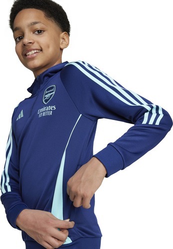 adidas-Veste de survêtement à capuche enfant Arsenal 2024/25-4