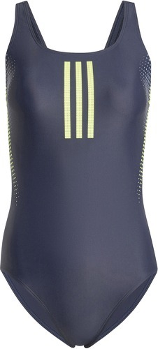 adidas-Maillot de bain 1 pièce dos en V femme adidas 3-Stripes Graphic-0