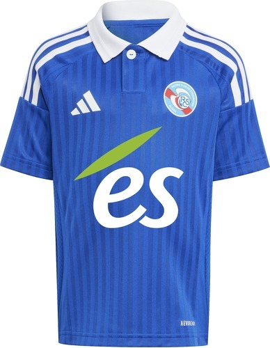 adidas-Maillot Domicile enfant RC Strasbourg Mini Kit 2024/25-1