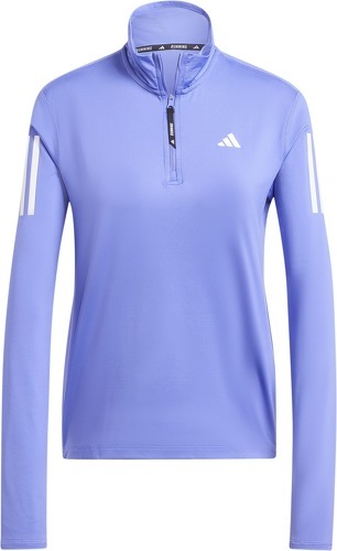 adidas-Own The Run Half-Zip Long Sleeve-0