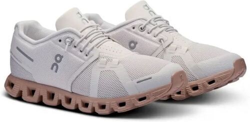 On-On running cloud 5 sand et rosebrown  chaussures de running-2