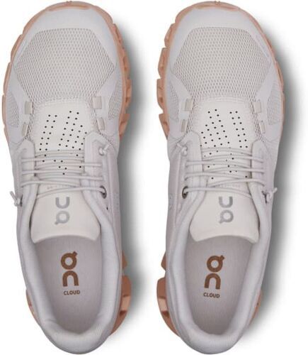 On-On running cloud 5 sand et rosebrown  chaussures de running-3