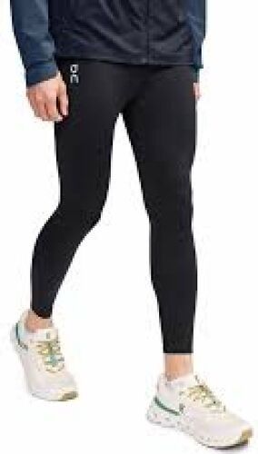 On-On running core tights men  black collant running-2