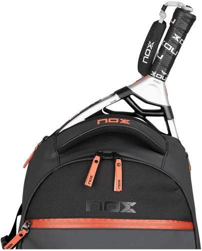 Nox-Sac à dos Nox Luxury Open Series Noir / Rouge-4