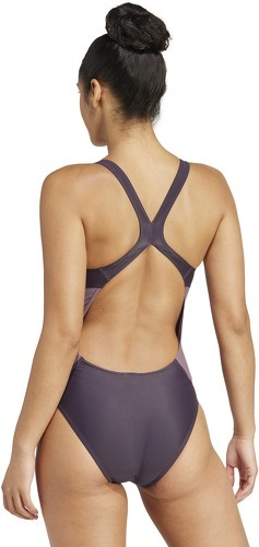 adidas-Maillot de bain 1 pièce dos en C femme adidas Colorblock-4