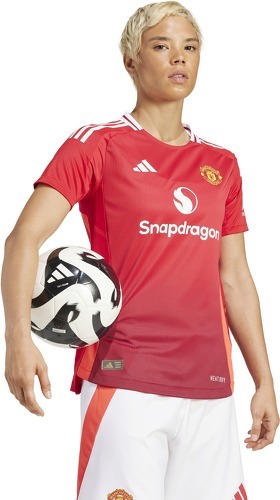 adidas-Maillot Domicile Authentique femme Manchester United 2024/25-2