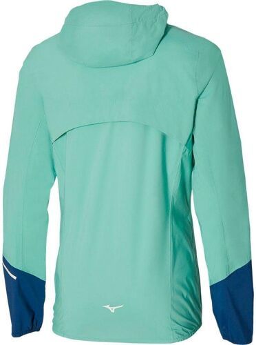 MIZUNO-Mizuno trail  waterproof 20k jacket ldusty jade veste running etanche pour femme-1