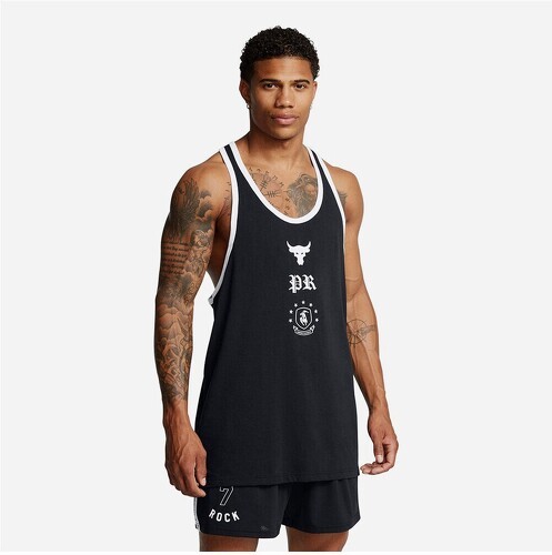 UNDER ARMOUR-UNDER ARMOUR PROJECT ROCK CANOTTA RACER TANK-2