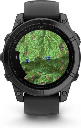 GARMIN-fenix E,47mm,Slate Gray Steel/Black-2