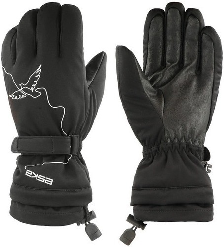 Eska-Gants de ski fille Eska Daisy-0