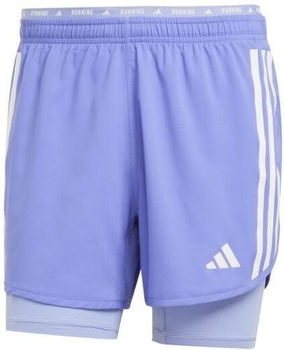 adidas-Own The Run 3 Stripes 2In1 Pantaloncini-4