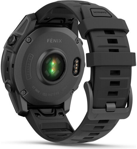 GARMIN-fenix E,47mm,Slate Gray Steel/Black-1