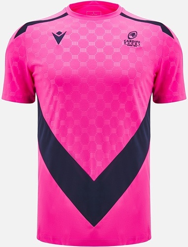 MACRON-T-shirt d'entraînement Cardiff Rugby 24/25 Rose-0