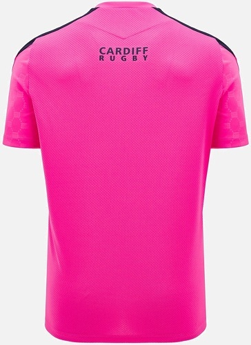 MACRON-T-shirt d'entraînement Cardiff Rugby 24/25 Rose-1