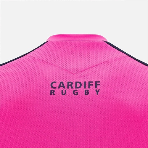 MACRON-T-shirt d'entraînement Cardiff Rugby 24/25 Rose-3