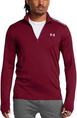 UNDER ARMOUR-UA Vanish CW 1/4 Zip-RED-0