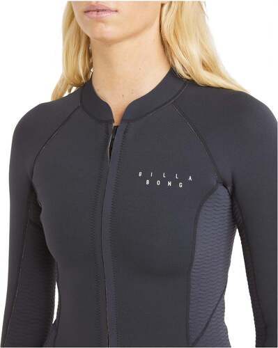 BILLABONG-Billabong Femmes Peeky 1mm Wetsuit Jacket - Black-3