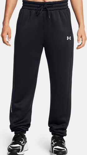 UNDER ARMOUR-Pantalon Fleece Pro Gym Black/White-3