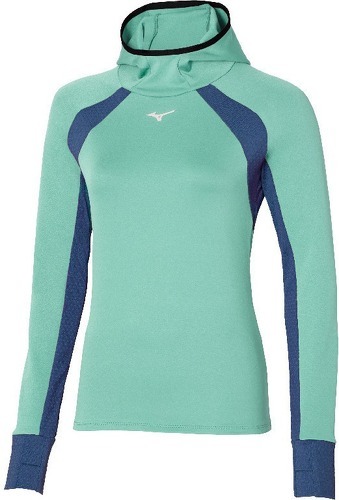 MIZUNO-Sweatshirt à capuche femme Mizuno Warmalite-0