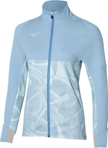 MIZUNO-Veste de survêtement femme Mizuno Paris Athlete Hybrid Warm Up-0