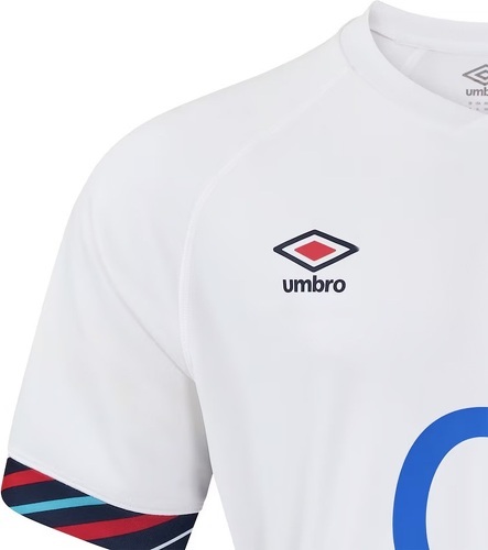 UMBRO-Maillot Domicile Replica Angleterre Blanc Adulte-3