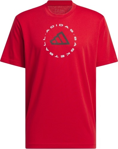 adidas-T-shirt adidas Hoops Emblem Graphic-1