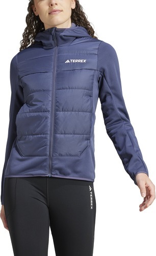 adidas-Veste de randonnée femme adidas Terrex Multi Hybrid-3