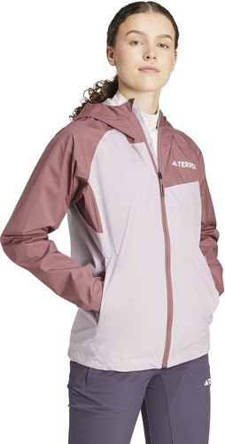 adidas-Veste imperméable femme adidas Terrex Multi Rain.Rdy-3