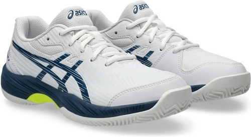 ASICS-Asics Gel Game 9 Gs Clay/oc 1044a057 104 Junior White-2