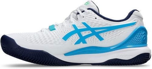 ASICS-Asics Gel Resolution 9 Clay 1041a375 Blue-1