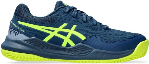 ASICS-Asics Gel Resolution 9 Gs Clay 1044a068 Navy Blue Junior-0